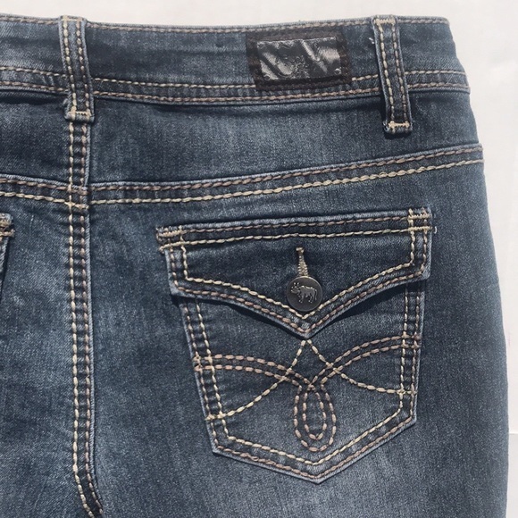 Earl Jeans Medium Wash Flare Jeans Size 7 - Picture 8 of 10